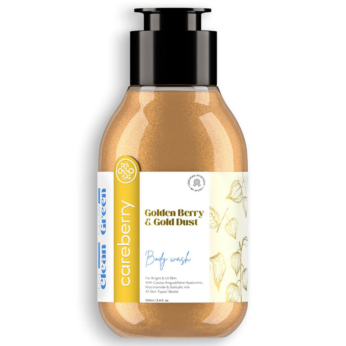 Golden Berry _ Gold Dust Body Wash 100ml With Shadow
