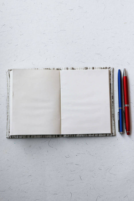 Beautiful Grey Printed Mini Notebook
