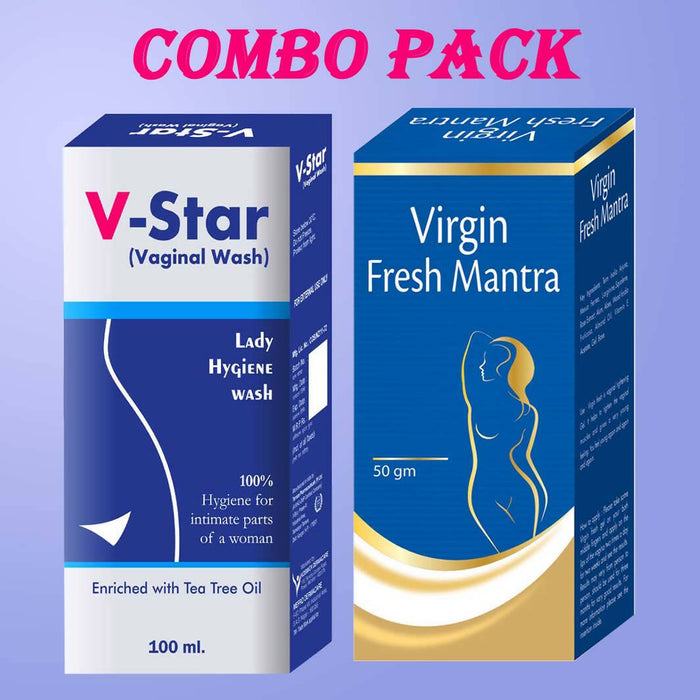 Tantraxx Virgin fresh mantra gel with v-star ( Combo Pack )