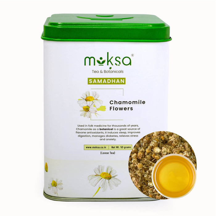 Moksa - Chamomile Herbal Tea | Chamomile Flowers |50g
