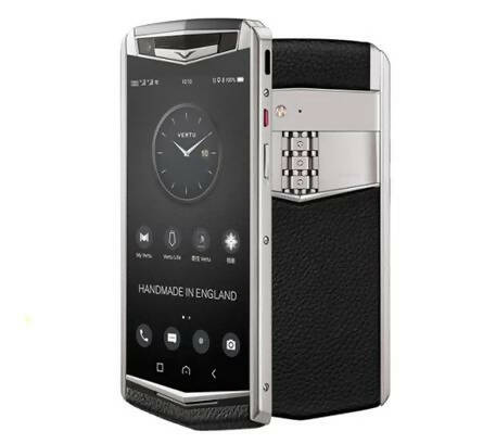 VERTU Aster P Silver Black Leather Luxury Smartphone