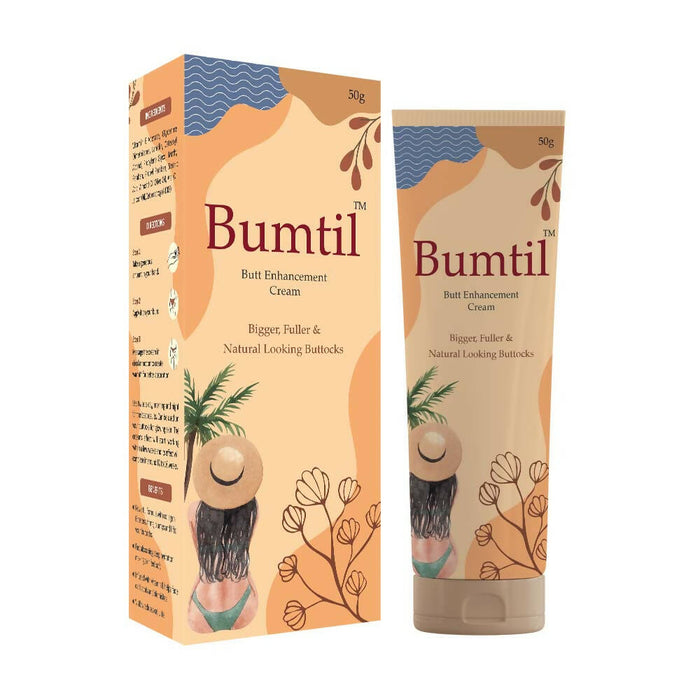 Tantraxx Original Bumtil Bum Cream for Bigger, Fuller & Natural Looking Buttocks Men & Women 50gm