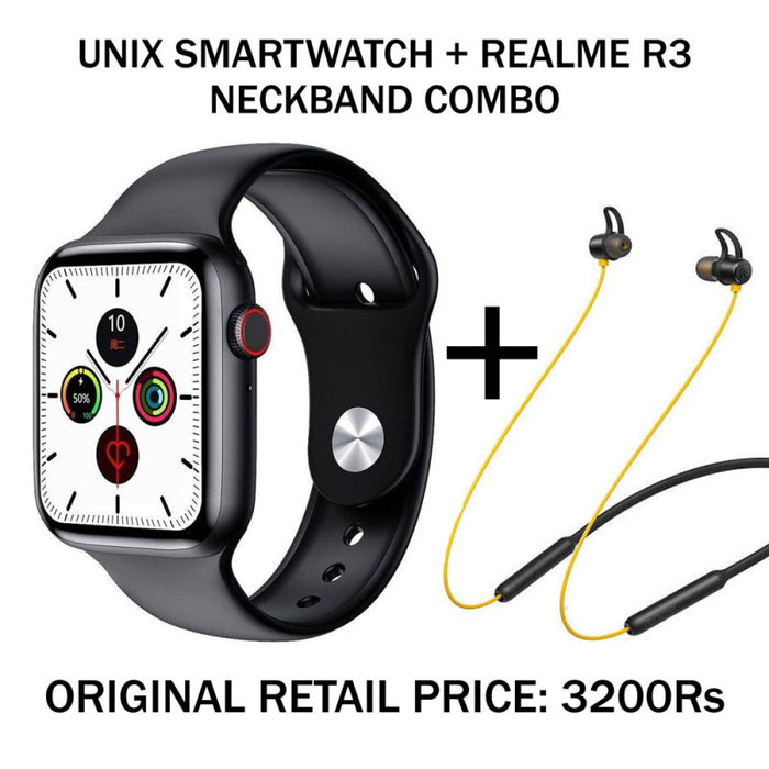 Series22 Smartwatch & Airpod SeriesWith All Features Best Series Offer | Combo Offer With Good Battery Backup | Compatible with Android & iOS for Boys, Girls, Men, Women & Kids by Pioneerkart