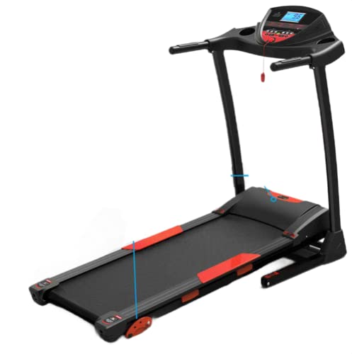 Pro Bodyline Manual Incline 3.0 HP AC Motorized Treadmill for Home Use with Entertainment Options (Free Installation Assistance)