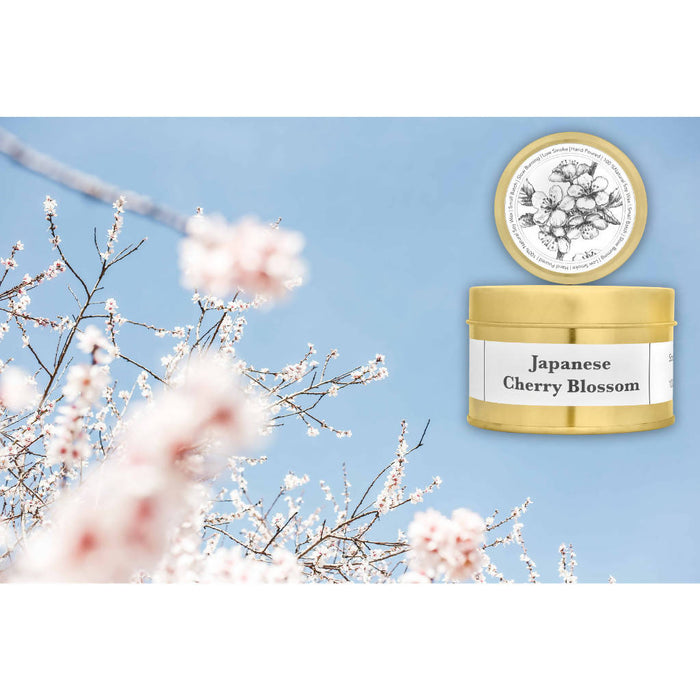 JAPANESE CHERRY BLOSSOM SCENTED CANDLE - Local Option