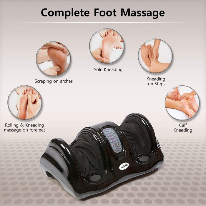 Electric Foot Massager with Kneading Function for Pain Relief & Improving Blood Circulation