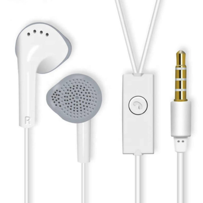 Balaji Trade YS Earphones with Ultra Bass & Dolby Sound 0.33mm Jack for All Samsung/Anroid/ iOS Devices - (White)