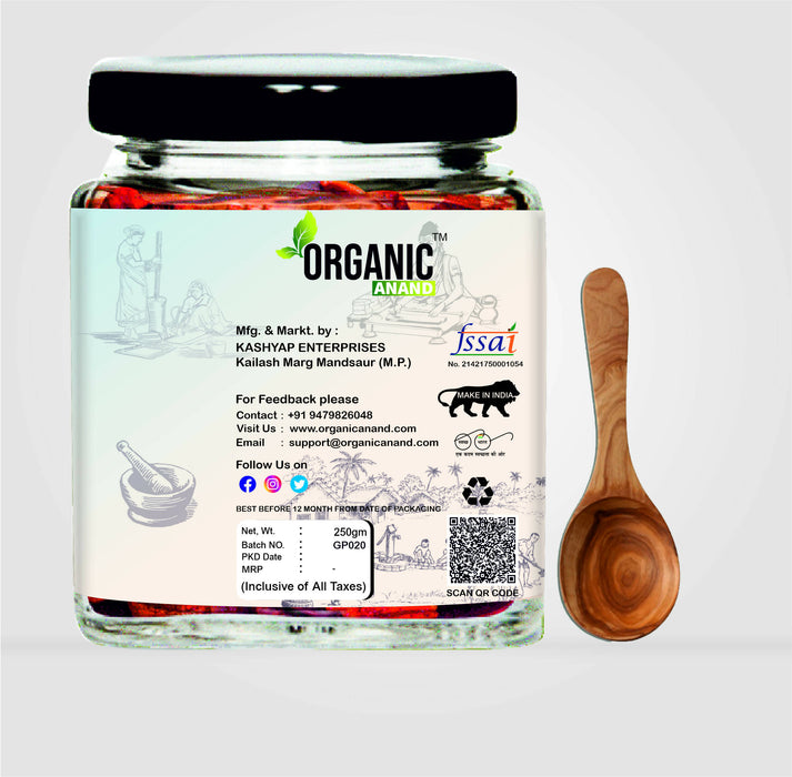 Organicanand Garlic pickle (  Lahsoon ka Achaar) | 250 gm | Homemade, Authentic, No preservative