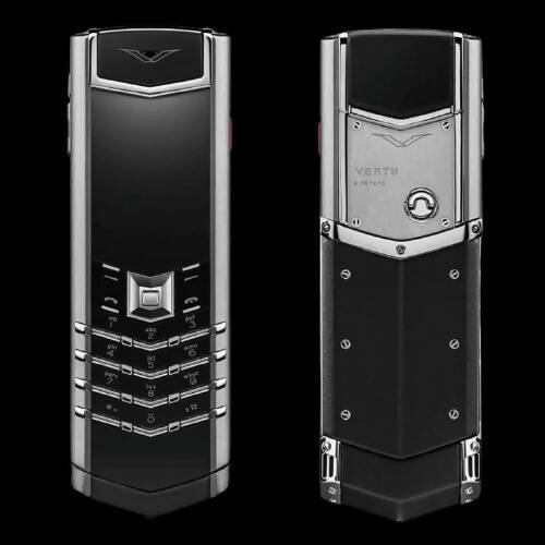Vertu Signature S Black Silver Luxury Mobile Phone ( Pre Order)