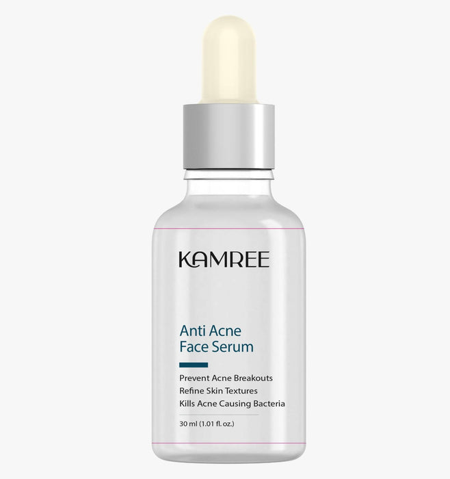 kamree 2% Salicylic Acid Serum For Acne, Blackheads & Open Pores | Reduces Excess Oil & skin bumps | for Acne Prone or Oily Skin | 30ml