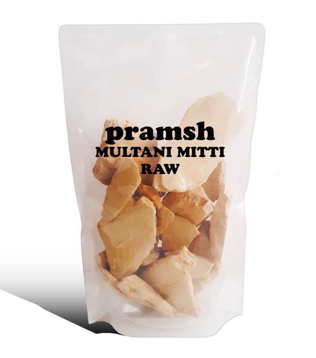 Pramsh 100% Pure & Natural Multani Mitti (Clay) Raw - Local Option