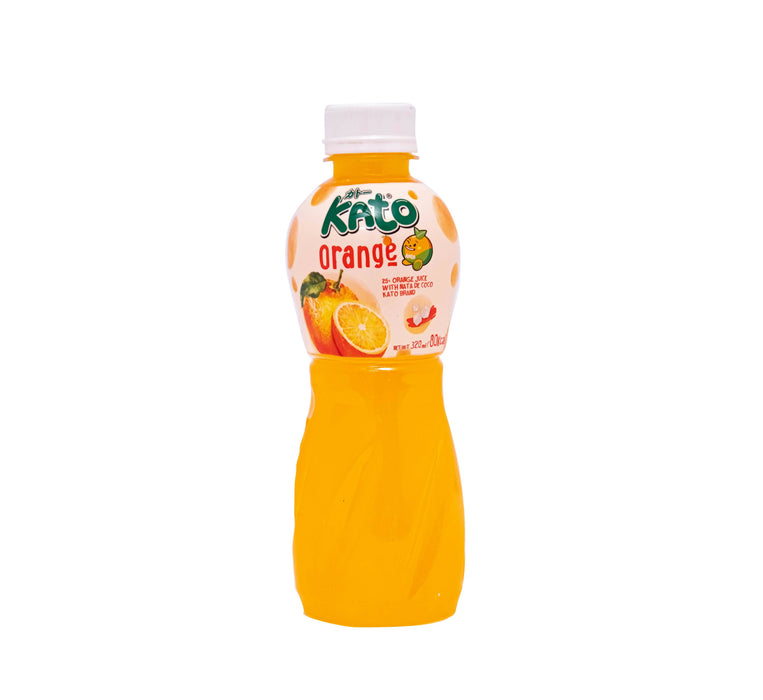 KATO Orange Juice with Nata de Coco (6 x 320 ml)