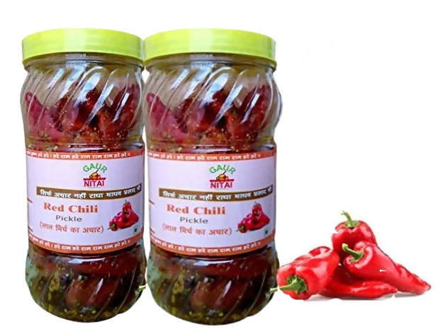 Gaur Nitai Lal Mirch Achar Red Chili Pickle