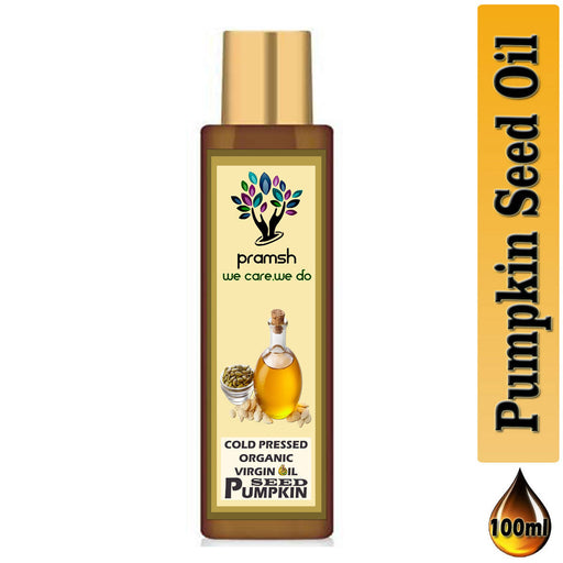 Pramsh Cold Pressed Organic Virgin Pumpkin Seed Oil 100ml Hair Oil - Local Option