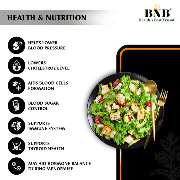 BNB Natural Black Sesame Seeds | Kala Til | Black Gingelly Seeds | Sprinkles | Dietary Fibre | Vitamin E | Weight Loss