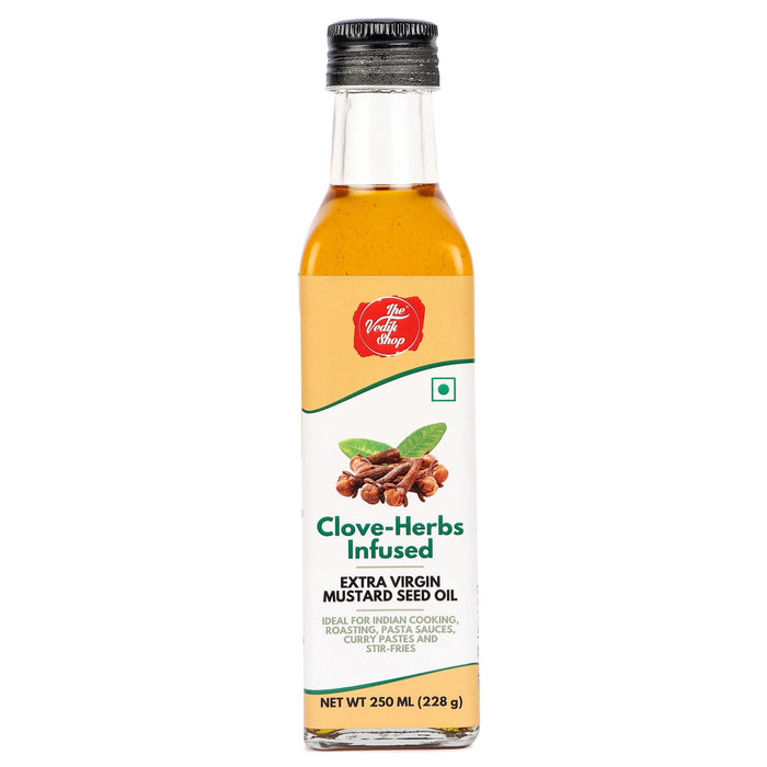 The Vedik Shop Mix Oil Combo (Clove & Herbs 250ML + Chilli - Garlic 250ML)