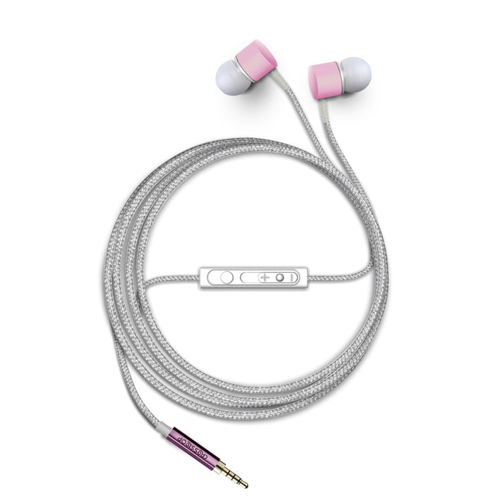Crossloop Daily Fashion Series 3.5mm Universal in-Ear Earphone with Mic and Volume Control (White)