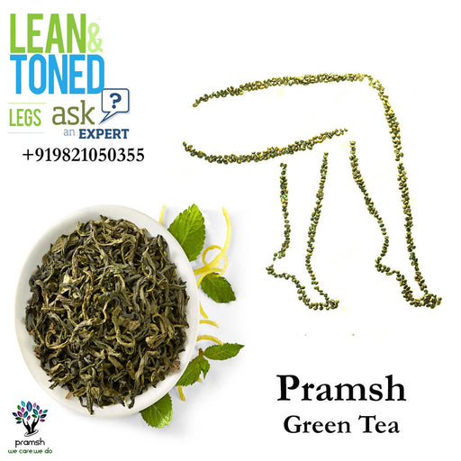 Pramsh Premium Quality Green Tea - 100% Pure, Natural & Herbal - Local Option