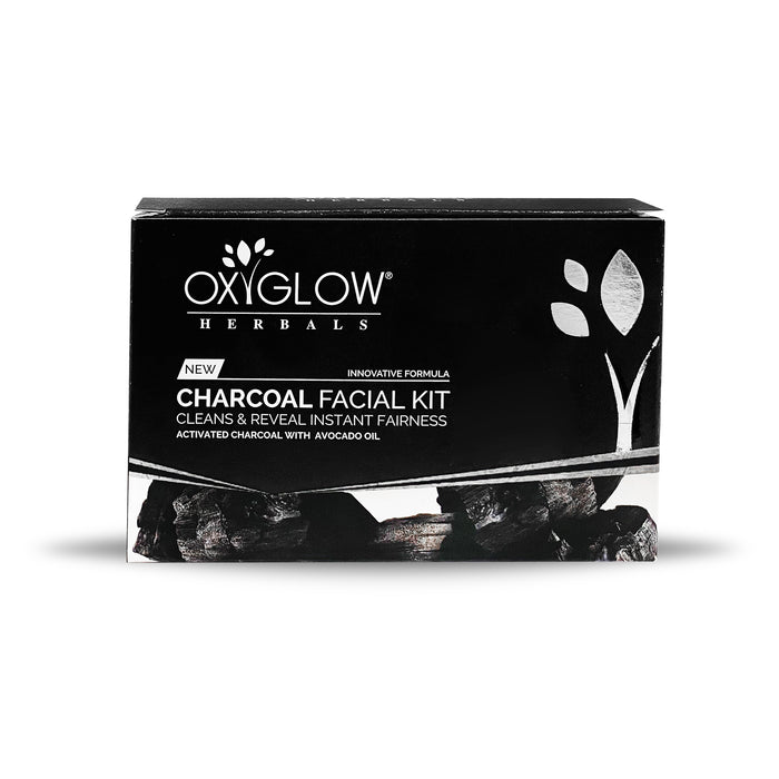 OxyGlow Charcoal Facial Kit – 50 g