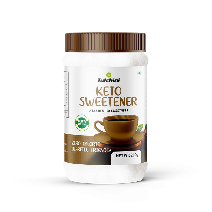 Tulchini Stevia Powder | Sugarfree | Keto Sweetener | A Spoon Full of Sweetener - 200g