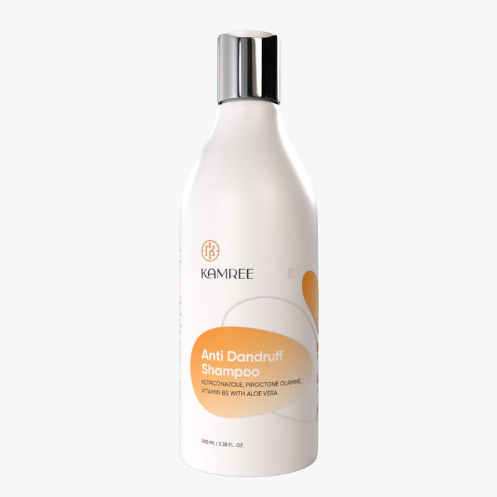 Kamree Anti Dandruff Shampoo|With Piroctone Olamine,Vitamin B5 With Aloe Vera|Clears away dandruff flakes| Relieves from dandruff related itching|