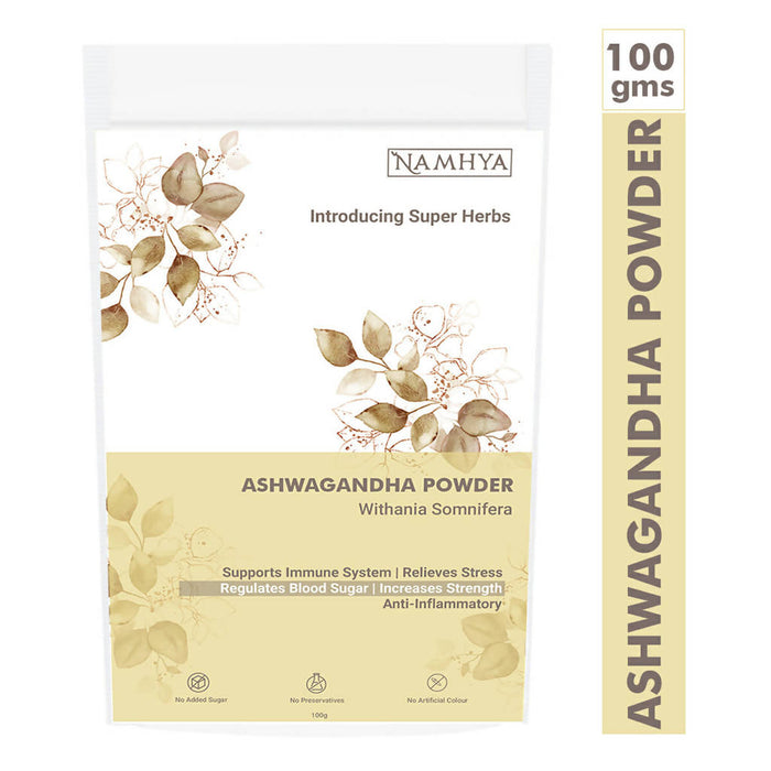Namhya Original Ashwagandha Powder (100g) – for Overall Immunity