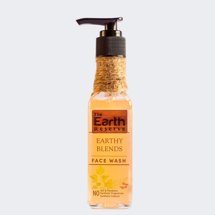 Earthy Blends Face Wash │ Cocoa Butter │ Ginger Essential Oil │ No Silicones & Phthalates - Local Option
