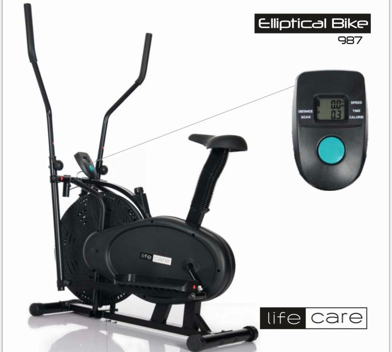 With Seat Adjustment Fitness Elliptical Exercise Cycle For Whole Body Workout For Home Use
