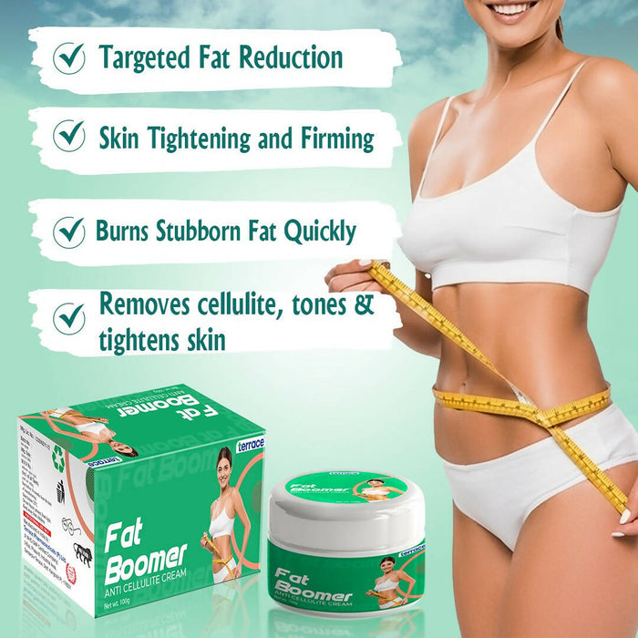 Cyrilpro Fatboomer Cream Body Fat Reduction, Slimming weight loss body fitness Shaping fat burner 100gm