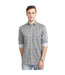 Men Grey Leaf Print Shirt Shirts 839.00