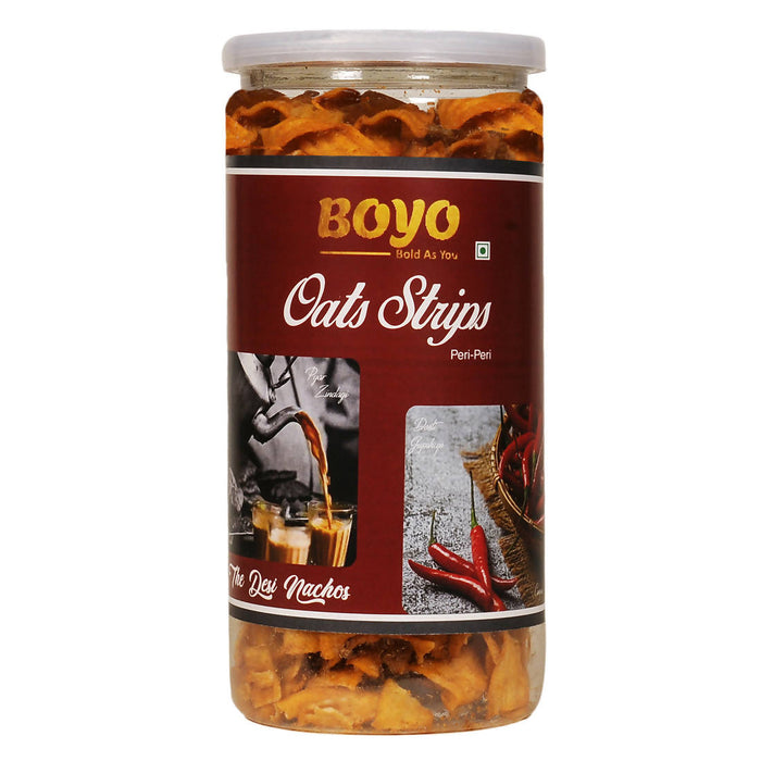 BOYO Healthy Snack Oats Strips Peri-Peri 150g Evening Snacks