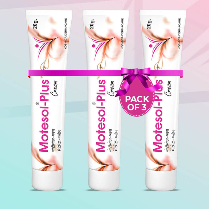 Tantraxx Motesol Plus Face Brightening Cream for Women ( Pack of 3) 60 gm