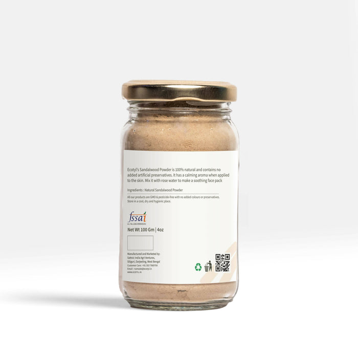 Natural Sandalwood Powder - 100g