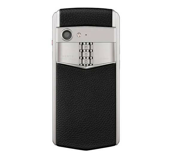 VERTU Aster P Silver Black Leather Luxury Smartphone