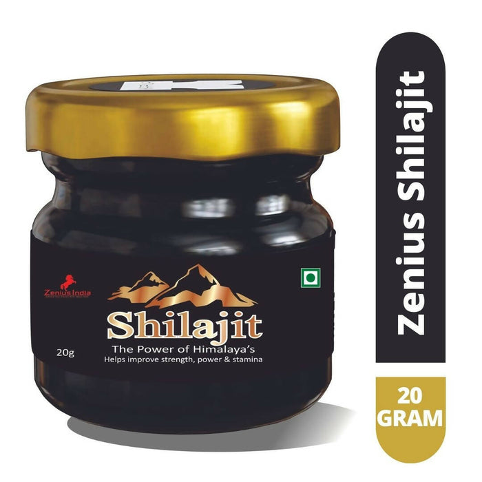 Zenius shilajit resin with ashwagandha and shilajit | 20gm liquide