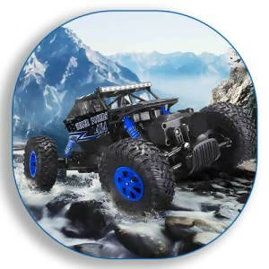 Remote Control Plastic Rechargeable Rock Crawler 1:18 Scale (Color May Vary) (Rock Crawler CAR)