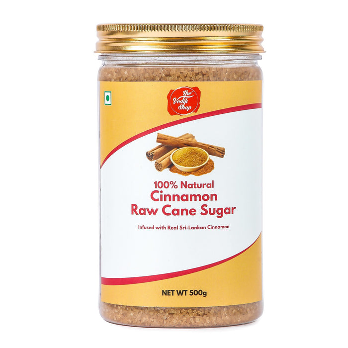 The Vedik Shop Natural Cinnamon Raw Cane Sugar (Sugar Substitute)