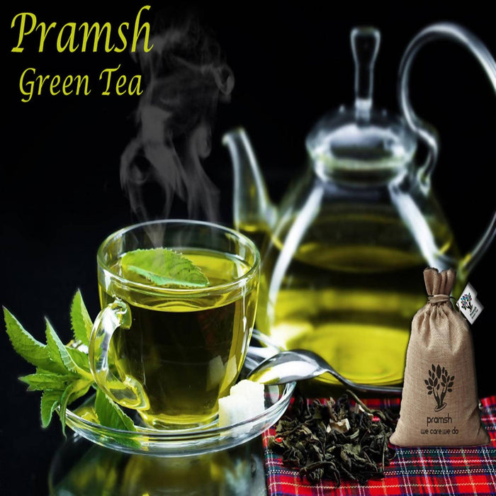 Pramsh Luxurious Certified Organic Green Tea Specially Designed For Weight Loss||Get Free Diet & Exercise Chart