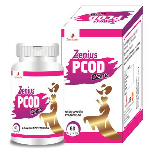 Zenius PCOD Care Capsule | beneficial in PCOS & PCOD care medicine | 60 capsules