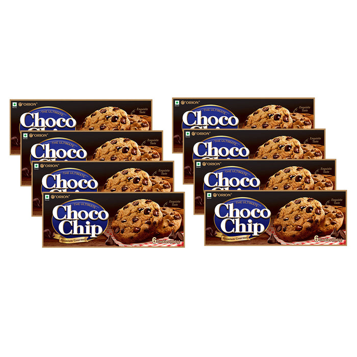 Orion Ultimate Choco chip cookies - 8x6 cookie packs (48 cookies)