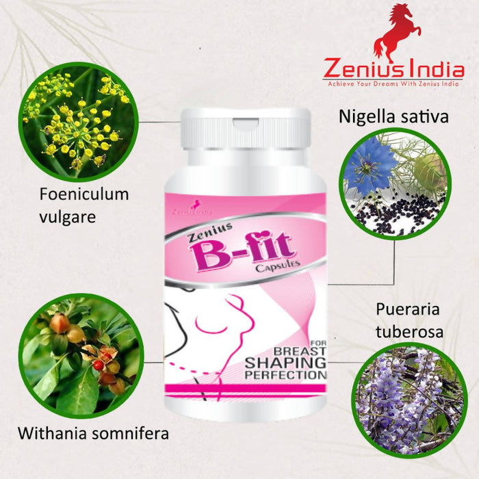 Zenius B Fit Capsule For Women | For Breast Enlargement Capsule | Breast Tightening Medicine | Breast Growth Capsule
