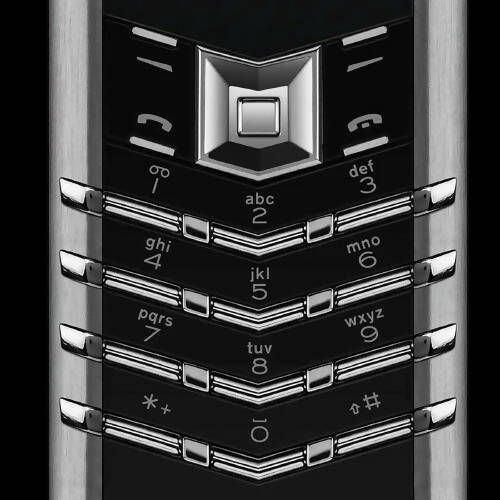 Vertu Signature S Black Silver Luxury Mobile Phone ( Pre Order)