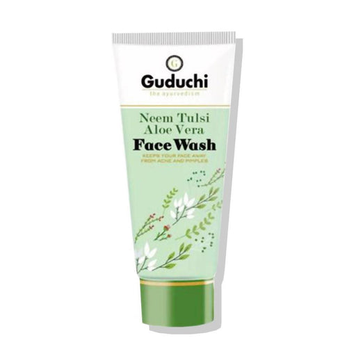 Guduchi Ayurveda Neem Tulsi Aloevera Face Wash for Acne, Scars & Pigmentation - Local Option