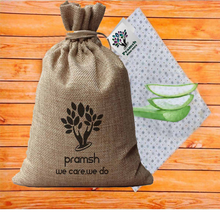 Pramsh Luxurious Organically Dried Aloe-Vera Raw(Whole) Packed In Eco-Friendly Bag