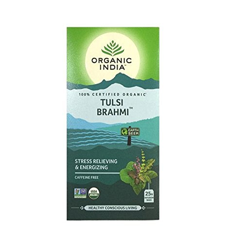 Organic India Tulsi Brahmi Tea 25 TB