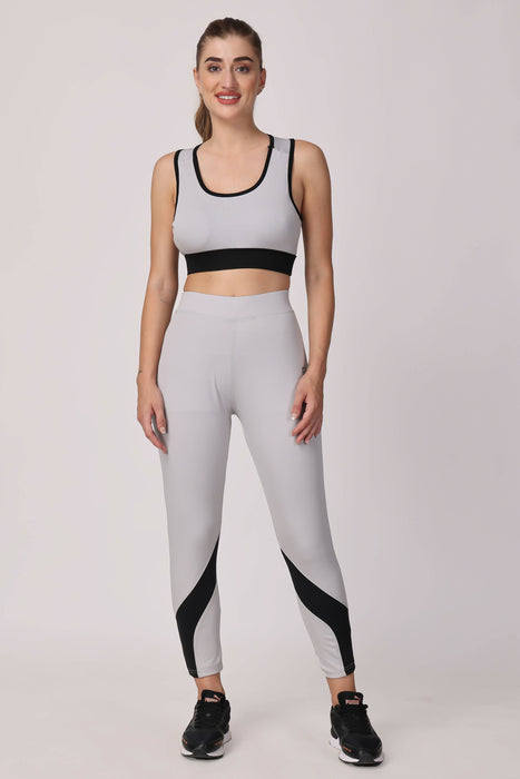 Amanda Women's Pack of 1 Grey Solid Trackpants |Activewear| Gymwear|Sportswear| Active Bottomwear