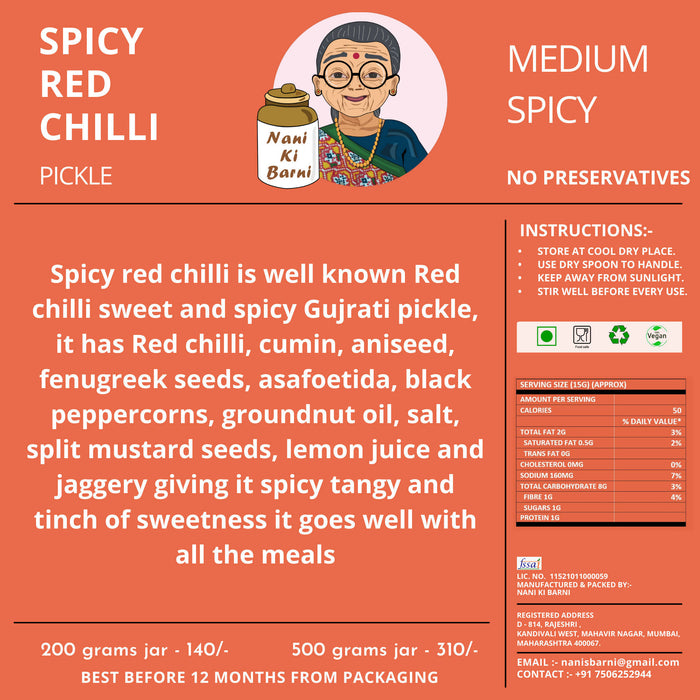 SPICY RED CHILLI - Local Option