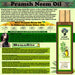 Pramsh Cold Pressed Organic Virgin Neem Oil 100ml Hair Oil - Local Option