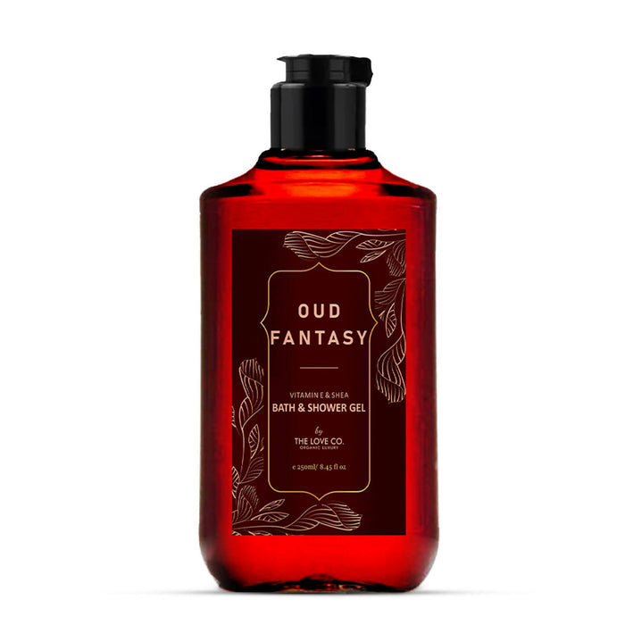 The Love Co. Oud Fantasy Body Wash Shower Gel For Men - Body Skin Care Products - 250ml