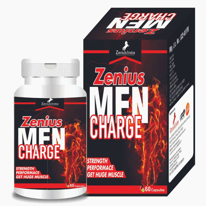 Zenius men charge Capsule for sexual health capsule and ling mota lamba medicine capsule | 60 capsules